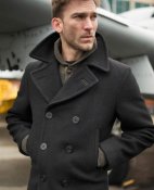 Бушлат шерстяний чорний Ralph Lauren