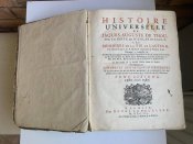 Старовинна книга Універсальна історія Жак-Огюст Де Ту. 1711 рік