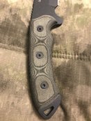 Нож "Tops knives dart fixed blade knife 5160 steel"