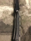 Нож "Tops knives dart fixed blade knife 5160 steel"