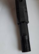 Приклад з трубкою під  AR -15/M4 commercical tube cross section