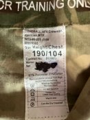 Комбінезон військово-тренувальний AFV MTP. Оригінал. Розмір 190/104.