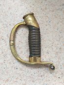 Ручка драгунської шашки РІА зразка 1909 року