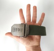 Тактический брючной ремень Tactical, металлическая пряжка (олива)