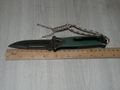Складной туристический нож Browning 364 22см флиппер,стеклобой,темляк,