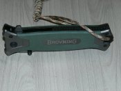 Складной туристический нож Browning 364 22см флиппер,стеклобой,темляк,