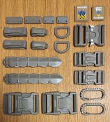 Набір кріплення (койот) для броніка, плитоноски (1 шт.)