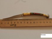 Складной нож Наваха (Navaja) 15 см,нож брелок с кольцом для туриста,охотника,рыбака