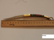 Складной нож Наваха (Navaja) 18 см,нож брелок с кольцом для туриста,охотника,рыбака