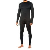Комплект термобілизни Eddie Bauer Heat Control Baselayer Crew чорна розмір XL