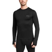 Комплект термобілизни Eddie Bauer Heat Control Baselayer Crew чорна розмір XL