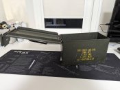 Сталевий військовий контейнер 50 Cal (США)