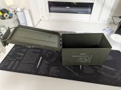 Сталевий військовий контейнер 50 Cal (США)
