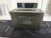 Сталевий військовий контейнер 50 Cal (США)
