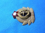 Кокарда ВМФ СССР , обр. 1943 г латунная