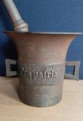Чугунная ступка 1914-15 г.