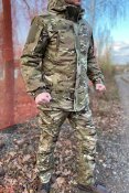 Комплект MTP РіпСтоп (водовідштовхуючий) 44-68 розміри Зимовий Бушлат (-25) з Утепленими Штанами