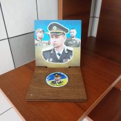 Портрет Буданова на уламку Мі-8АМТШ збитого біля Макарова