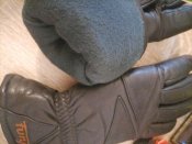 #Ц  Зимние кожаные перчатки отличного качества TM Hipora
