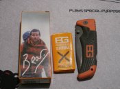 Туристичний складний ніж Gerber Bear Grylls Scout Knife,ніж для виживаня 18.5см