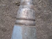 Голова від снаряду «Град».