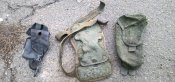 Лот разных орковских наколенников, налокотников, подсумков и др.