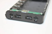 Корпус для самостійного створення Power Bank A8 LCD-digital під 8x18650 АКБ 2xUSB Type-C Black (1 шт.)