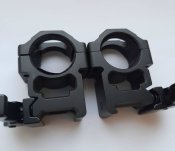Кільця  Leapers UTG MAX STRENGTH QD TL 1" ( 25,4) під вівер- пікатіні