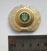 Кокарда працівників лісового господарства = лісник - лесник = Україна ()