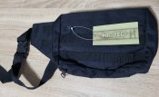 Сумка поясная со встроенной кобурой тактическая черная Mil-Tec PISTOLEN HIP BAG SCHWARZ