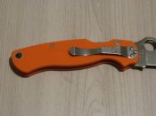 Нож складной Spyderco Para Military 2 G-10 Orange хорошая реплика