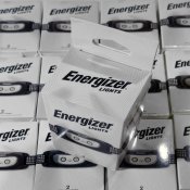 Пара налобних ліхтарів Energizer IPX4 2xAAA 100 люмен