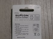 Батарейка LR621/LR60 AG1/1.55v Suncom Alkaline Battery 10 штук