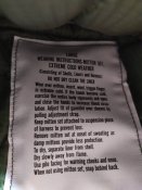 Рукавицы USA Mitten gauntlet shell, новые, L