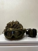 Шолом кулезахисний + тактичні навушники + захисні окуляри