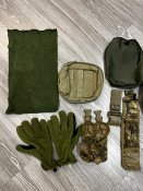 Перчатки зимові + підтяжки + підсумка