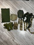 Перчатки зимові + підтяжки + підсумка