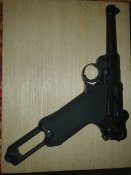 Пневматический пистолет фирмы KWS Luger P 08 (Parabellum)