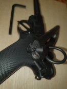 Пневматический пистолет фирмы KWS Luger P 08 (Parabellum)