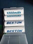 Аккумулятор AA Beston 1200 mAh Ni-Mh 1,2 В (4 шт.)