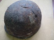 каска солдата РККА.