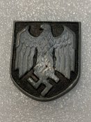 Орел на пробковый шлем Германия