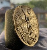 Накладка на Пруську Патронну Сумку моделі «M-1881» (70 мм) (2-й Кірасирський Полк)