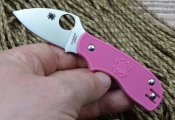 Ніж Spyderco Squeak SlipIt pink barbie