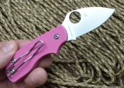 Ніж Spyderco Squeak SlipIt pink barbie