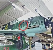 Лючок и немного запчастей с Мессершмита Ме 109