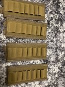 Панелі MOLLE під 12к чи 16к. Койот 4 шт.