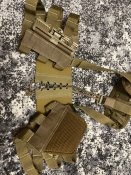 Розвантажувальний нагрудник Chet rig skeleton s койот