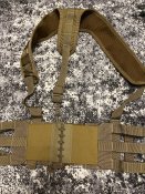 Розвантажувальний нагрудник Chet rig skeleton s койот