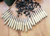 7.62х51 ммг патроны в розсыпной ленте M13 (25 шт.) с подсумком